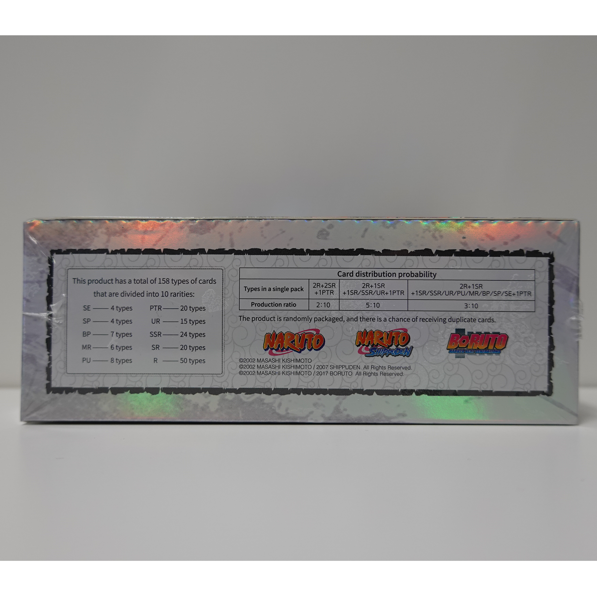 Naruto Kayou - Smriti Collectible Card - Chapter Jin - Display - EN